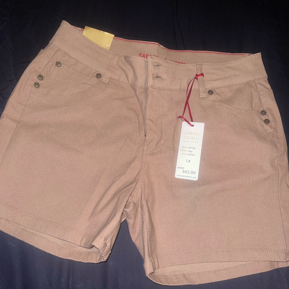 Tan Bike Shorts